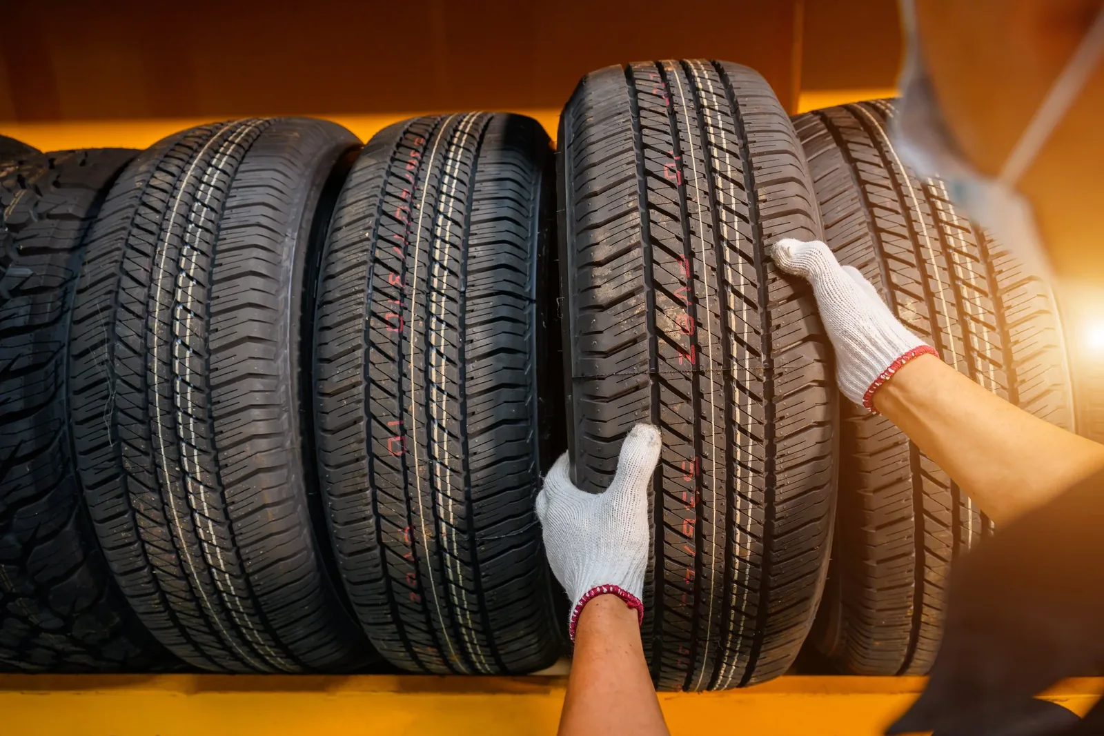 New tire inventory ready for mobile installation
